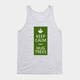 keep calm and hug trees Tank Top